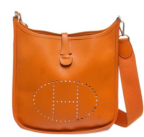 sac evelyne hermes orange|evelyn hermes bags for sale.